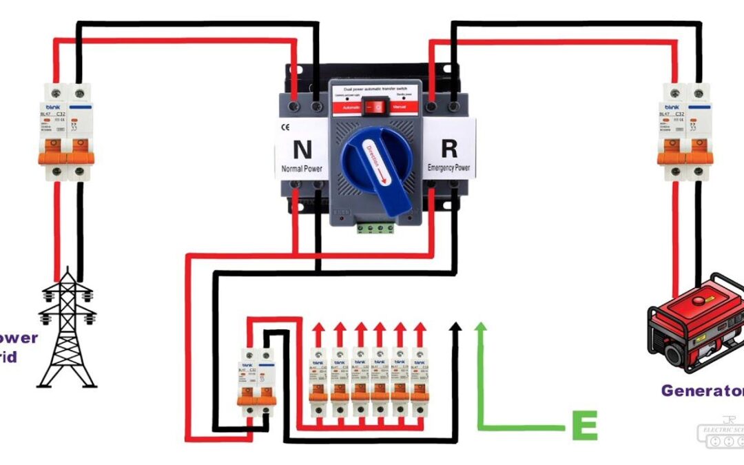 Changeover Switch Installation Ireland | Safe & Compliant Generator Hook-Up